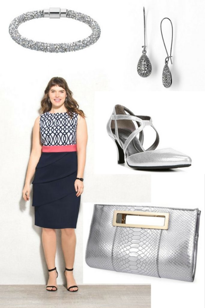 kohls silver dress shoes