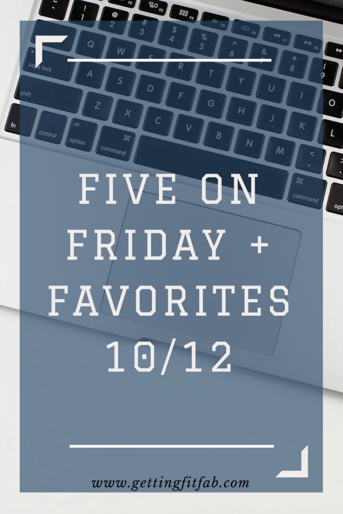 Friday Favorites