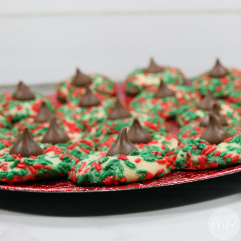 Chocolate & Sprinkle Covered Condensed Milk Cookies, perfect for this upcoming holiday season or any special occasion 