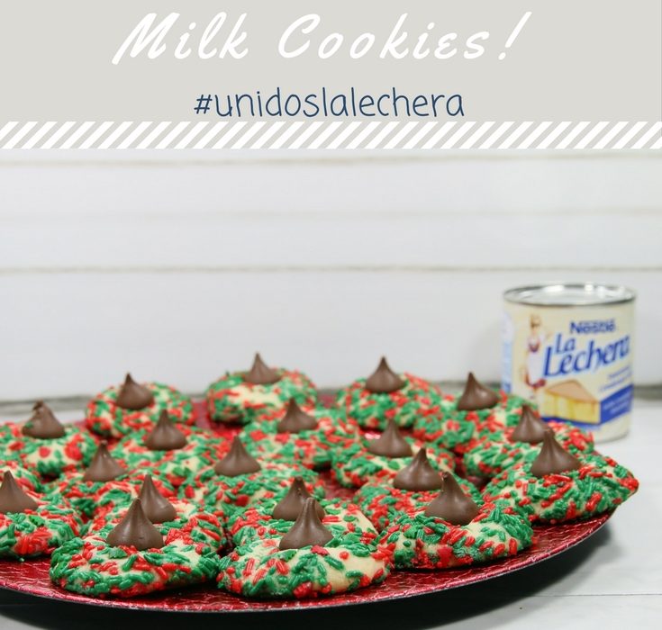 Chocolate & Sprinkle Covered Condensed Milk Cookies, perfect for this upcoming holiday season or any special occasion