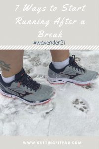 #AD || 7 Ways to Start Running After a Break #waverider21. Need to get back into running? I'm sharing 7 ways I start running again after a long break! check it out on my blog!