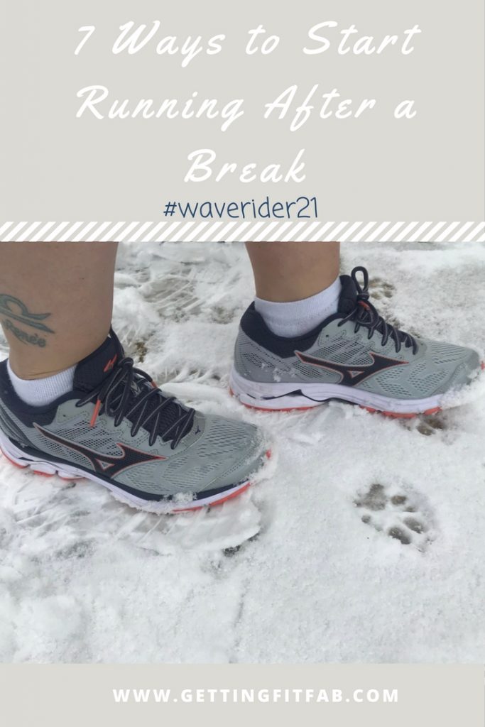 #AD || 7 Ways to Start Running After a Break #waverider21. Need to get back into running? I'm sharing 7 ways I start running again after a long break! check it out on my blog! 