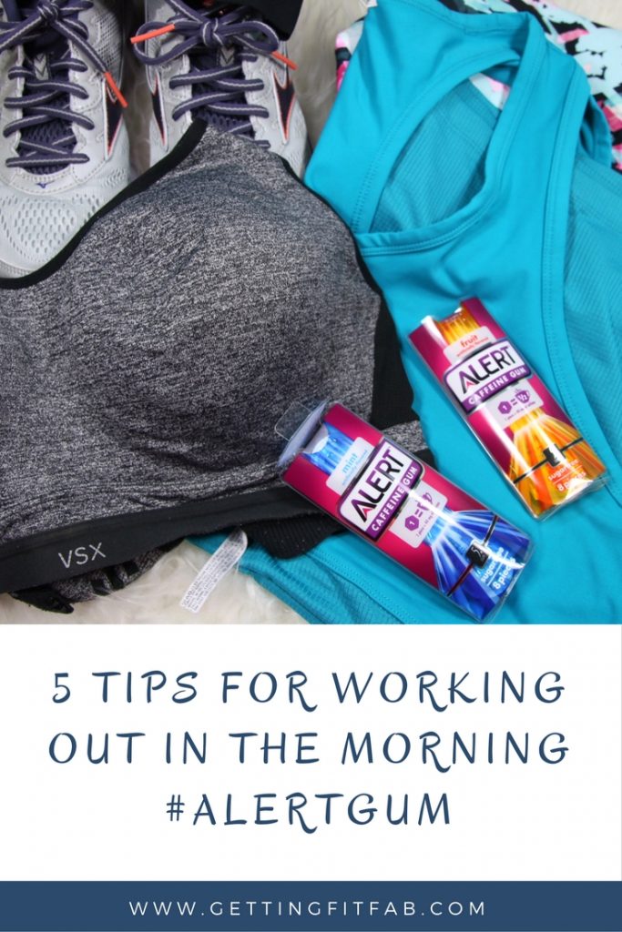 #AD| I just recently started working out in the morning again so I knew I needed to add something to my morning routine that could give me a boost without drinking coffee! Check out what it is on my blog! #AlertGum