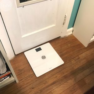 #Ad| Fitness meets style. I’m trying out the new Body+ smart scale by @NokiaHealth. Yes, I said Nokia! The folks who brought you Snake now make health products, who knew?! The Body+ tracks more than just weight, it gives you info like bone mass, water, even the weather! #NewYearNewYou #KnowYourself