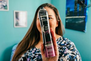 #ad| Have long, thick hair like me? Check out my two go to styles that are my no fail go to's. Check it out! #StyleWithoutStiffness #TRESTuesdays #Walmart