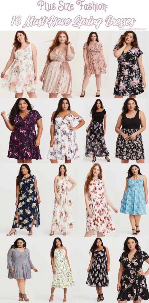 Plus Size Fashion: 16 Must Have Spring Dresses