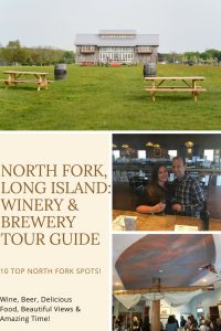 Are you traveling to the North Fork of Long Island, NY any time soon? I'm sharing my Top 10 Wineries + Breweries to stop during your visit. #NoFo