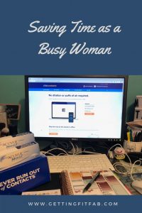 I'm sharing 4 ways to save time as a busy woman, entrepreneur, or blogger! My favorite time saver has to do with 1-800 Contacts, and if you're a fellow contact lens wearer, check out my blog post! #ExpressExam #ad