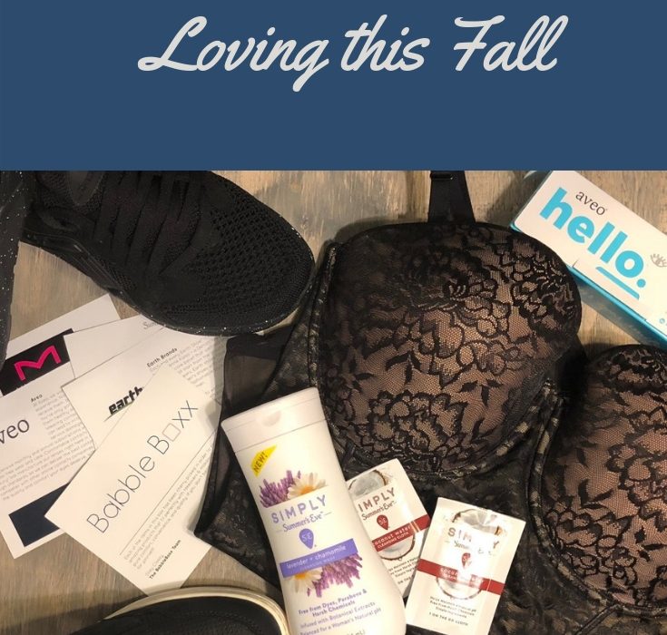#ad| I'm sharing 4 New Things I'm Loving this Fall #OnTheBlog! Three things I'm taking on my next vacation with me, and 2 pairs of shoes! #TakeMakeBoxx