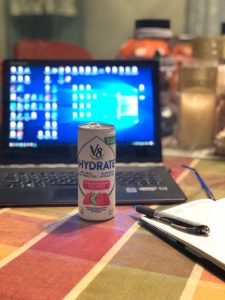 Stay on track during the holiday season with #V8HYDRATE! The natural electrolytes from vegetables will help you recharge during those long shopping trips. #ad #DrinkUp @V8