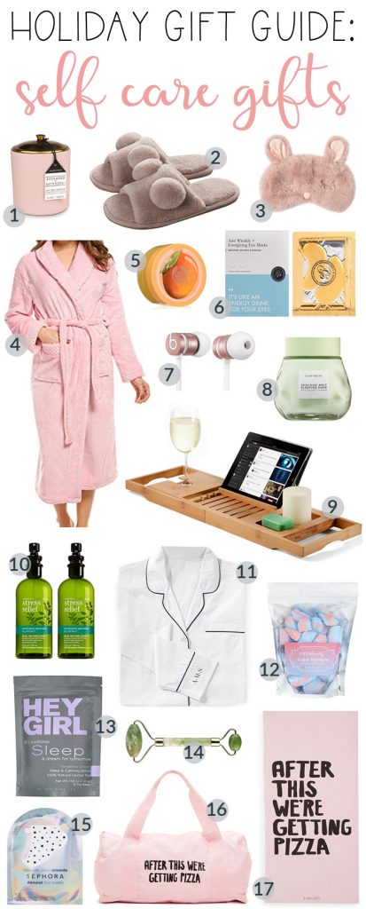 Holiday Gift Guide: Best Self Care Gifts. Everyone needs to take some time for themselves. It doesn't always mean a long time, just YOU time. #GFFHolidayGiftGuide