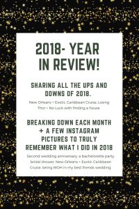 Finally posting my Getting Fit Fab 2018 Year in Review! 2018, was a wonderful year with plenty of ups and downs, but still a wonderful year overall. #YearinReview