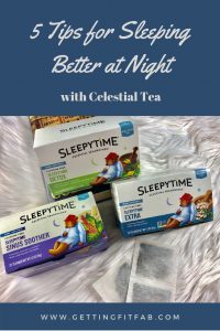 #ad| I've struggled with going to falling asleep at night, whether it's a stressful day, busy week, or just so much on your plate. I've found a great tea that'll help! #LiveFlavorfully @CelestialSeasonings @CelestialTea