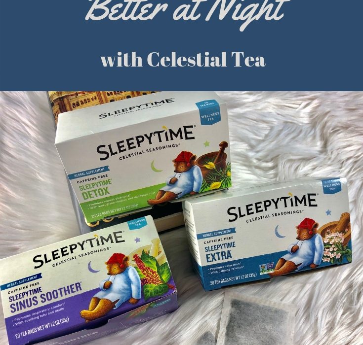 #ad| I've struggled with going to falling asleep at night, whether it's a stressful day, busy week, or just so much on your plate. I've found a great tea that'll help! #LiveFlavorfully @CelestialSeasonings @CelestialTea