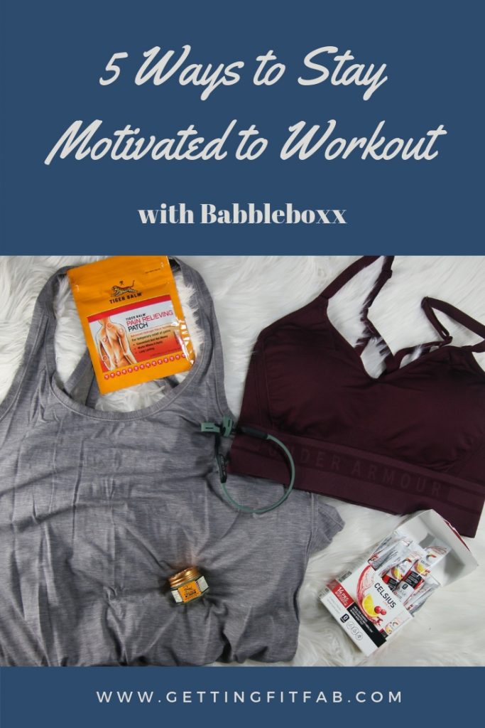 #ad| Staying motivated with working out isn't easy, well at least for me. I'm sharing 5 ways to stay motivated to workout! #ResolutionBboxx #IWorkOut 