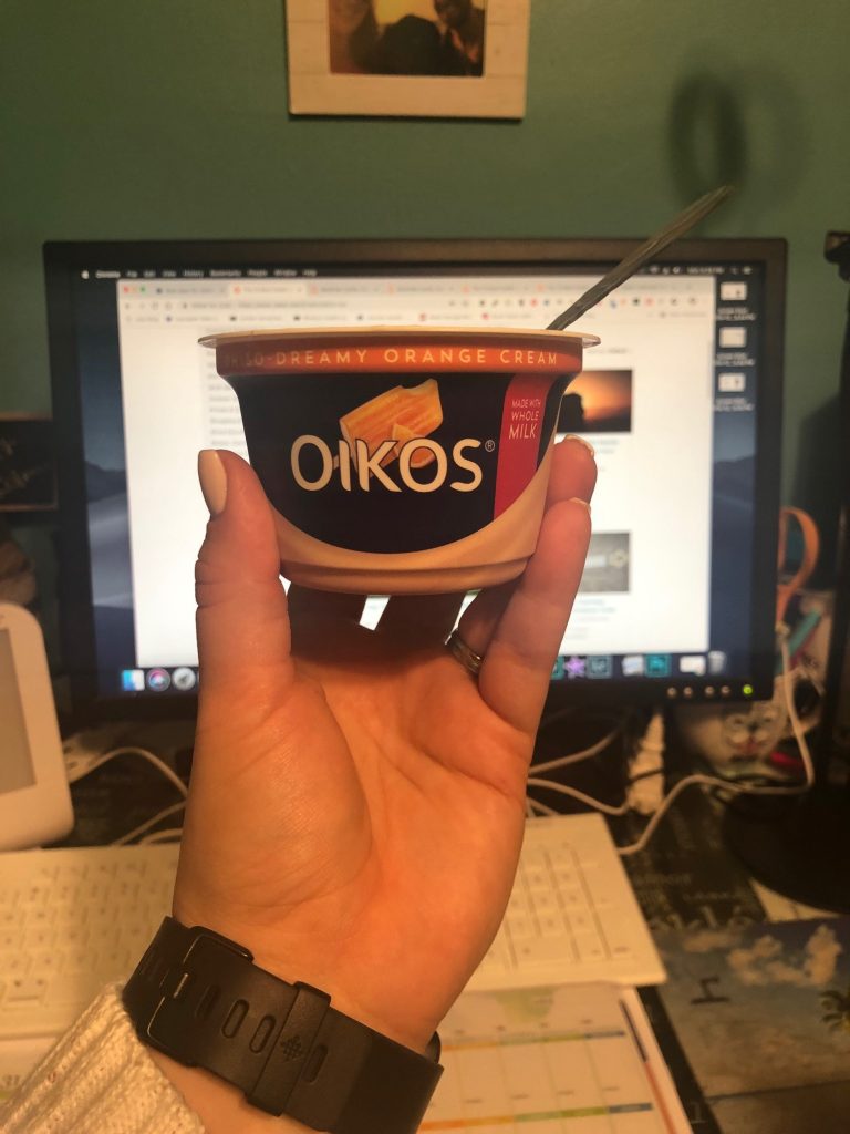 If you’ve got a sweet tooth, then Oikos Whole Milk Greek Yogurt will be a great way to indulge! They’ve got 15 flavors to chose from, you definitely need to try the Slice-of-Heaven Strawberry Cheesecake one! #ad #IndulgeWithOikos #Indulgencebythespoonful