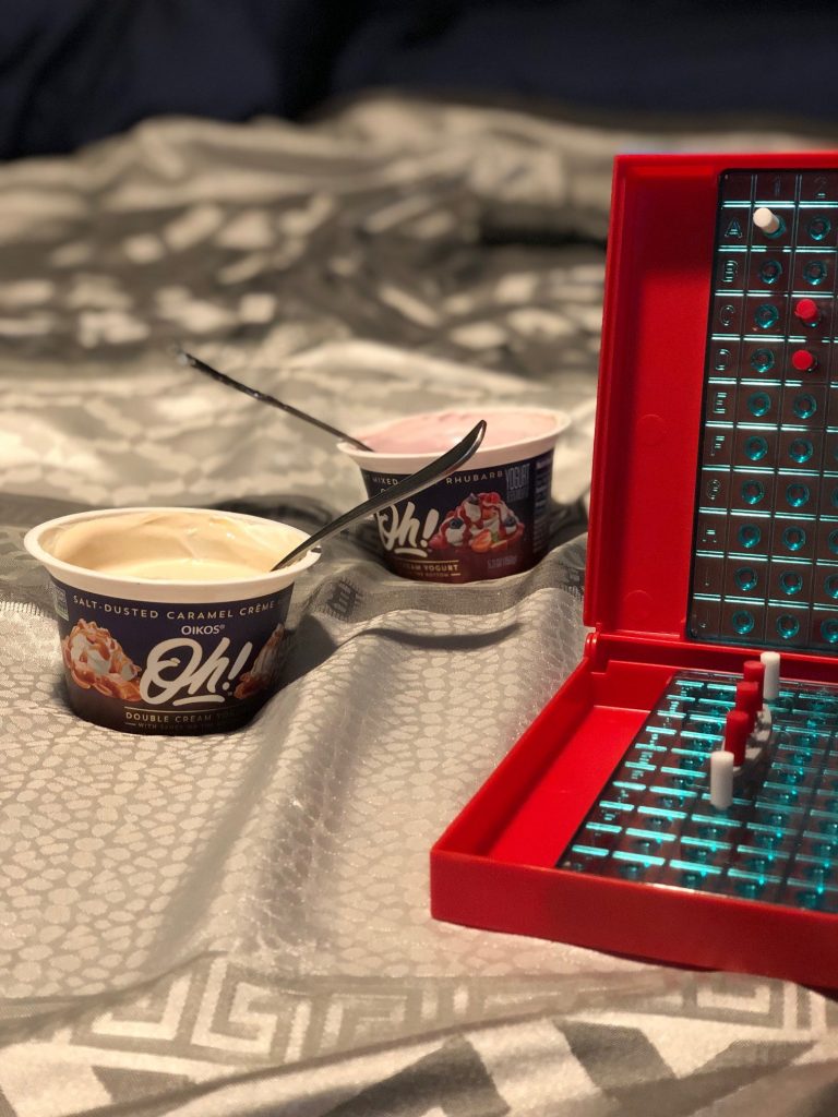 #ad| Whether it's a date night in, or a quiet night to yourself to indulge in your favorite treat - turn it from ordinary to extraordinary. The New @Oikos Oh! Double Cream Yogurt is going to be your jam! #OhMGMoments