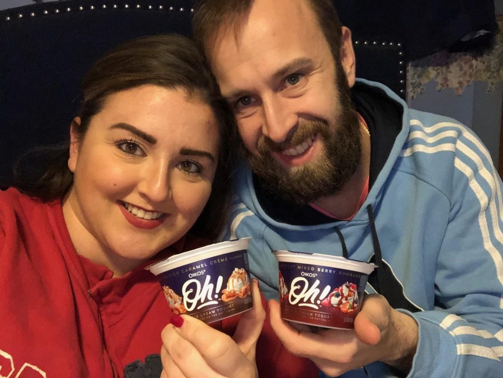 #ad| Whether it's a date night in, or a quiet night to yourself to indulge in your favorite treat - turn it from ordinary to extraordinary. The New @Oikos Oh! Double Cream Yogurt is going to be your jam! #OhMGMoments