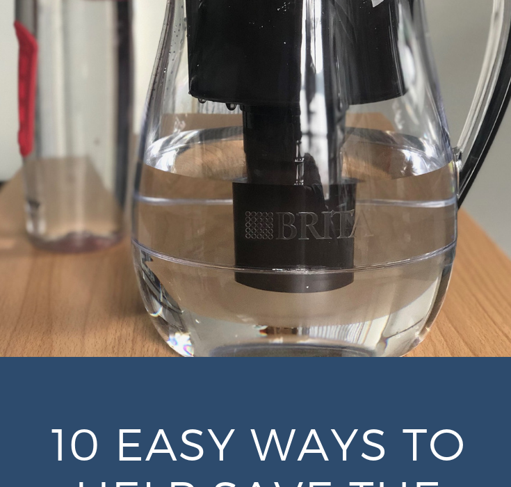 #ad I’m sharing 10 easy ways to help save the planet! You can implement these actions to your daily life, and soon you won’t have to think about doing the actions. #BetterWithBrita @BritaUSA
