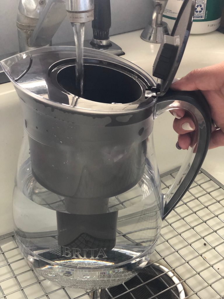 #ad One of my favorite ways to be better to the planet is using my @BritaUSA longlast filter pitcher! It replaces 1,800 single-use plastic bottles! How amazing is that!? #BetterWithBrita 