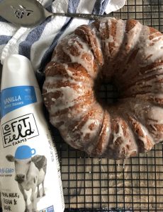 #ad| I'm sharing something a little different on my blog- Traditional Vanilla Bundt Cake with a Twist! It's a favorite recipe of mine and I'm so glad I can share it! Check out my blog post to see what the twist is! #LeftFieldFarms