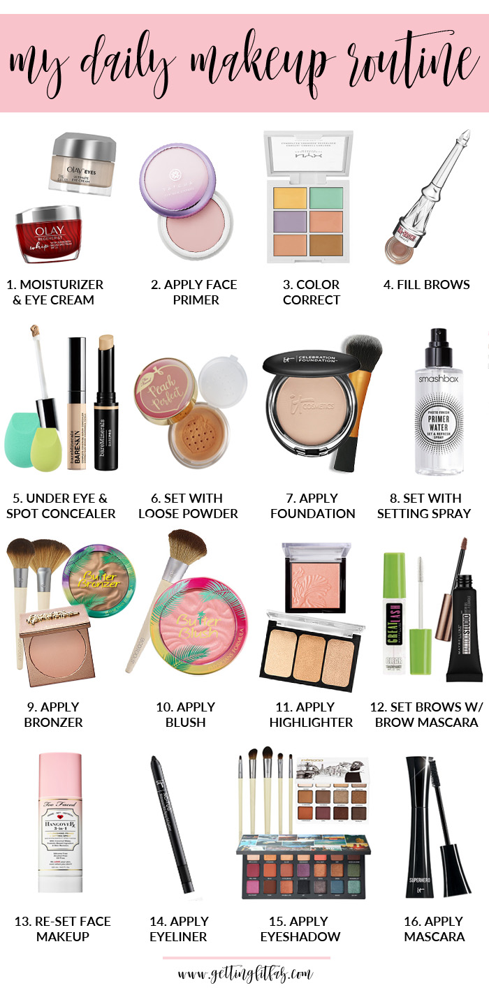 My Daily Makeup Routine Ride Or