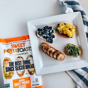 #ad| I’m sharing on the blog four different ways to enjoy the Sweet PotaTOASTS from the makers of @caulipowered ! You’ll find them in your local grocery freezer section & you just pop them in your toaster! #SweetPotaTOASTS ⁣ @sweetpotatoasts