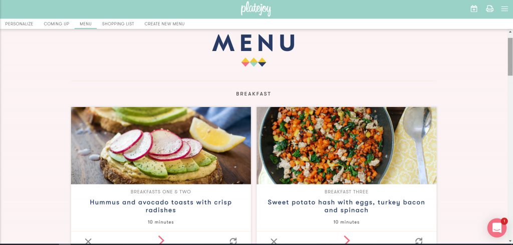 #ad| I’m excited to start this partnership with @platejoy! It’s taking the guesswork and difficulty meal planning that comes with figuring out what to eat for the week! I wrote out why you need to give #PlateJoy a try on my blog!  #PlateJoyPartner 