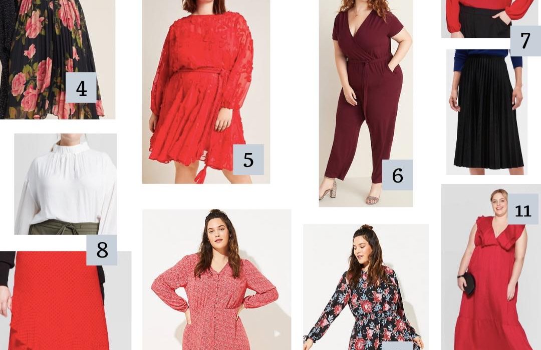 I'm shaing 15 Valentine's Day Plus Size Outfits on the blog! It has a variety of picks to fit everyone's budget. No matter what you're doing you can find an outfit! #ValentinesDay