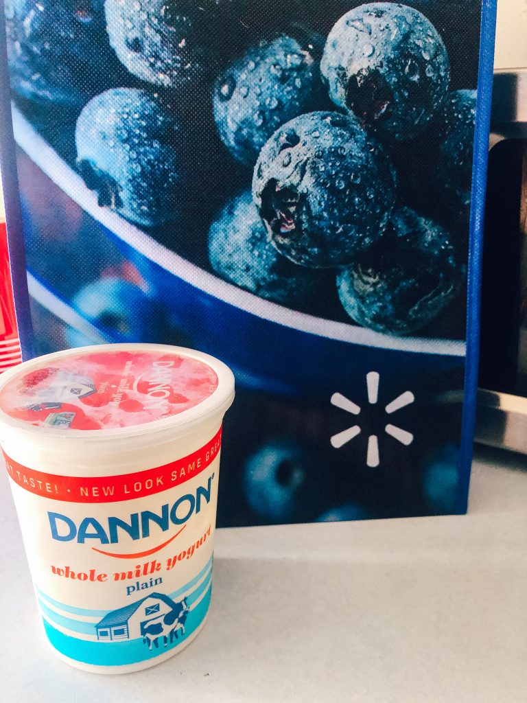 Are you a fan of Parfait? I’ve got a frozen style parfait that’ll become your summer favorite. Fruits, honey and @DannonYogurt Whole Milk Plain yogurt from Walmart. #DannonYogurt #Ad #SpoonTheDelicious #DannonDelights