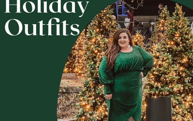 Glam + Casual Holiday Outfits